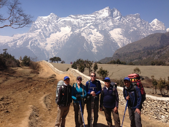 Another gorgeous day in the Khumbu 
